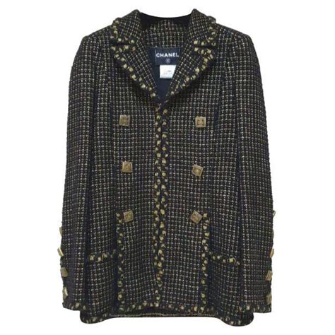 paris byzance coat by chanel|Chanel Paris / Byzance Gripoix Buttons Tweed Jacket .